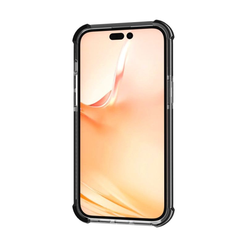 Telefontok iPhone 14 Átlátszó Színes Élek