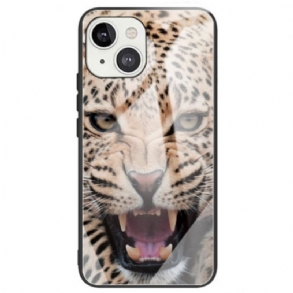 Tok iPhone 14 Leopárd Edzett Üveg