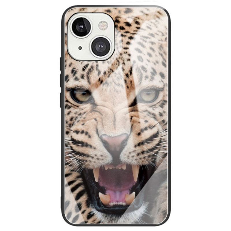 Tok iPhone 14 Leopárd Edzett Üveg