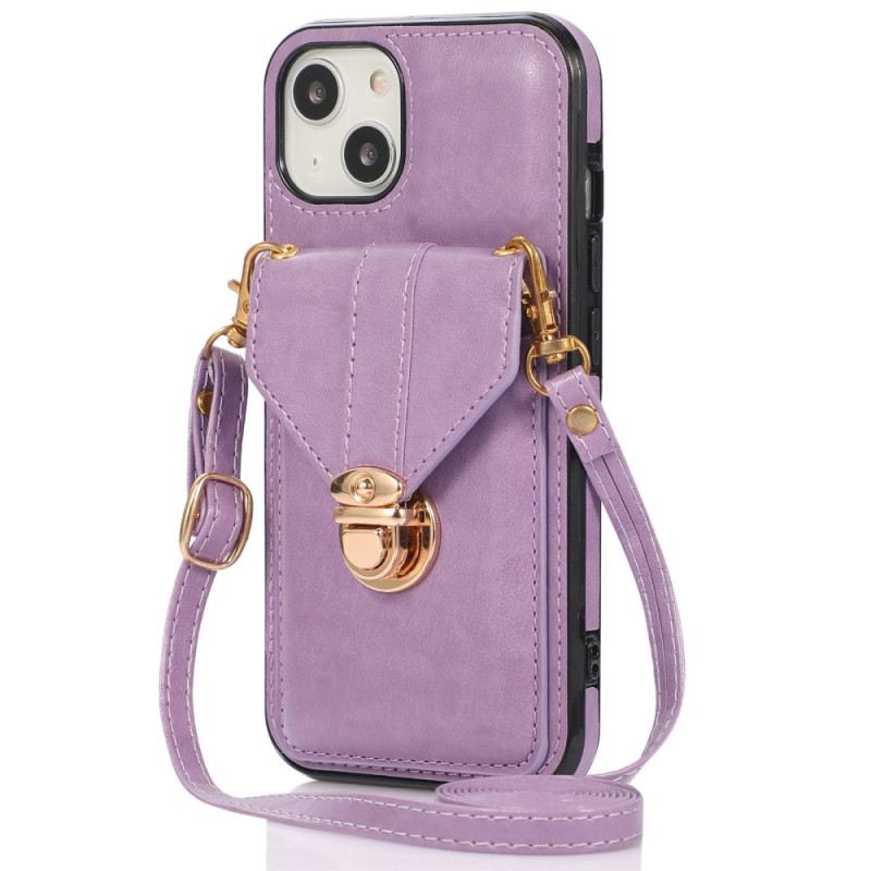 Tok iPhone 14 Tárcatok Crossbody Wallet