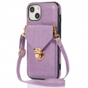 Tok iPhone 14 Tárcatok Crossbody Wallet