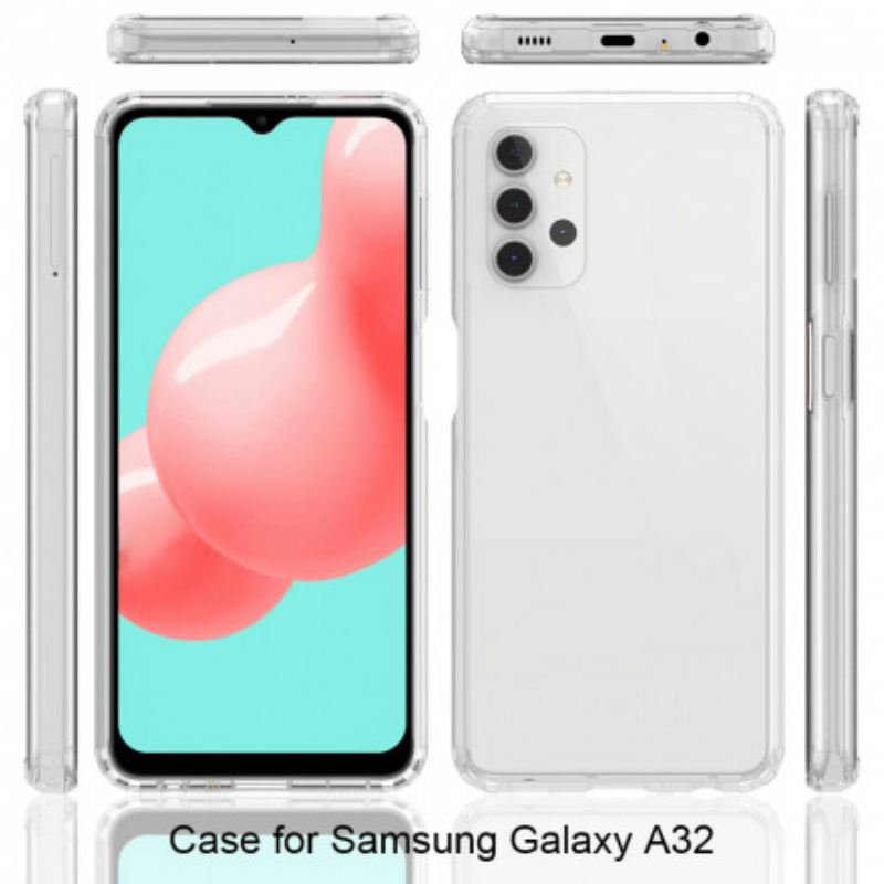 Tok Samsung Galaxy A32 5G Átlátszó Hibrid