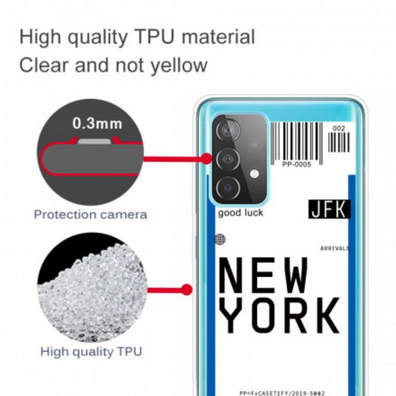 Tok Samsung Galaxy A32 5G Beszállókártya New Yorkba