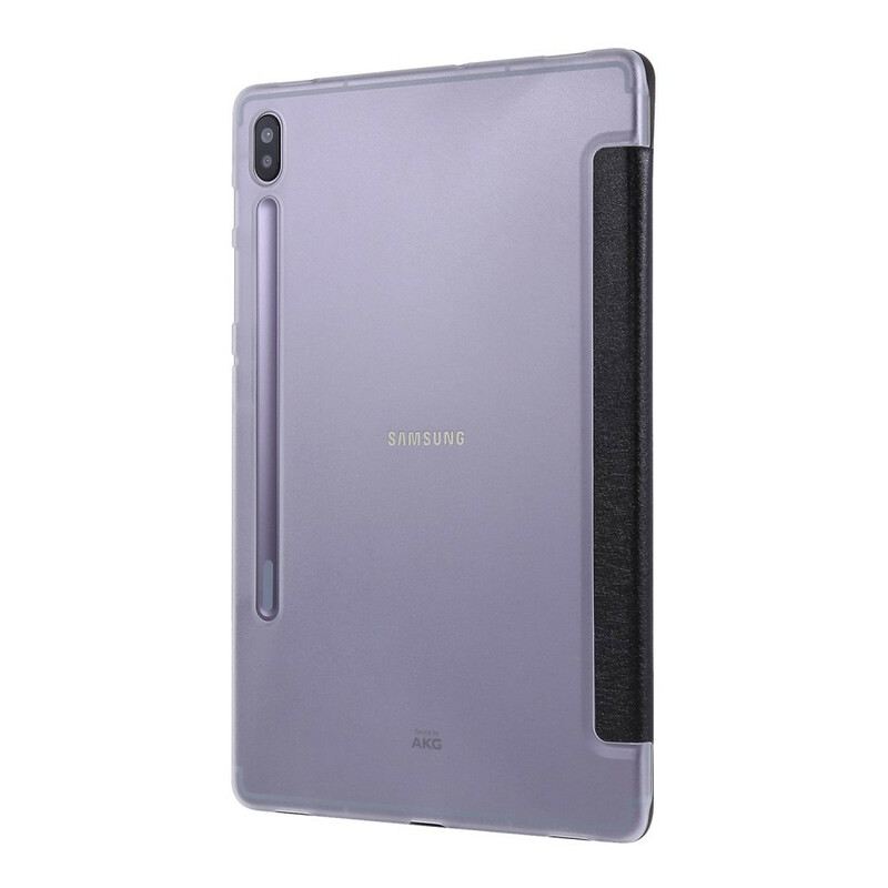 Tok Samsung Galaxy Tab S8 / Tab S7 Műbőr Selyem Textúra