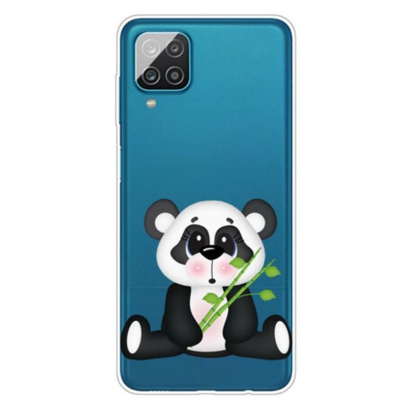 Telefontok Samsung Galaxy M12 / A12 Zökkenőmentes Szomorú Panda