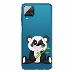 Telefontok Samsung Galaxy M12 / A12 Zökkenőmentes Szomorú Panda