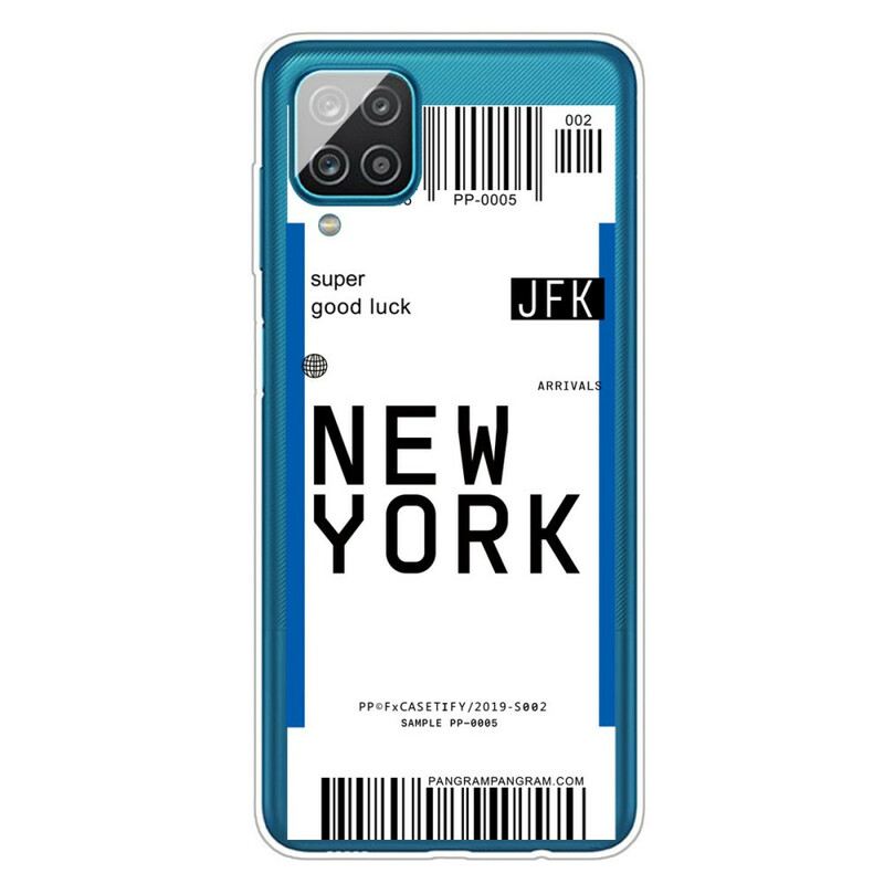 Tok Samsung Galaxy M12 / A12 Beszállókártya New Yorkba