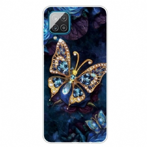 Tok Samsung Galaxy M12 / A12 Butterfly Luxury