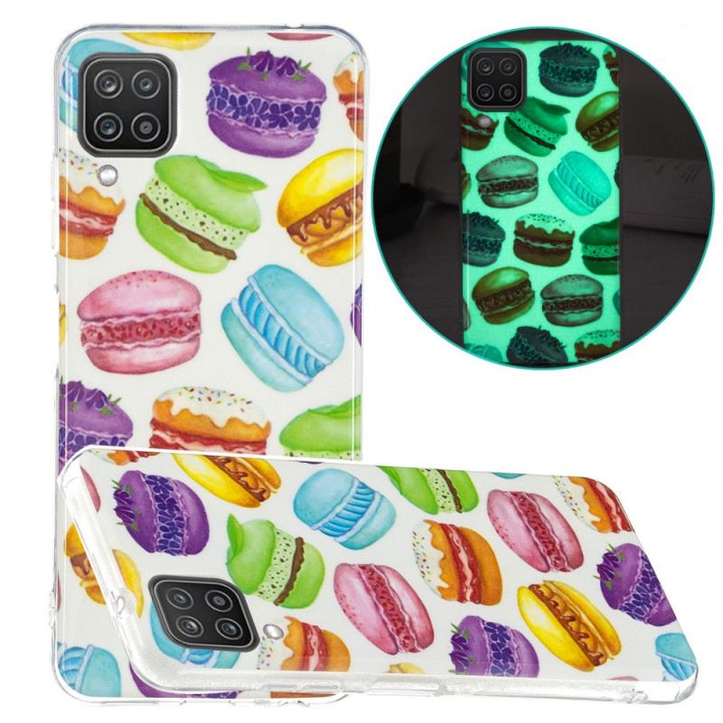 Tok Samsung Galaxy M12 / A12 Fluoreszkáló Macaroons