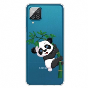 Tok Samsung Galaxy M12 / A12 Zökkenőmentes Panda Bambuszon