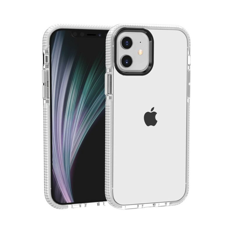 Tok iPhone 12 / 12 Pro Átlátszó Szilikon Élek