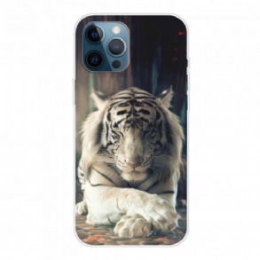 Tok iPhone 12 / 12 Pro Rugalmas Tigris