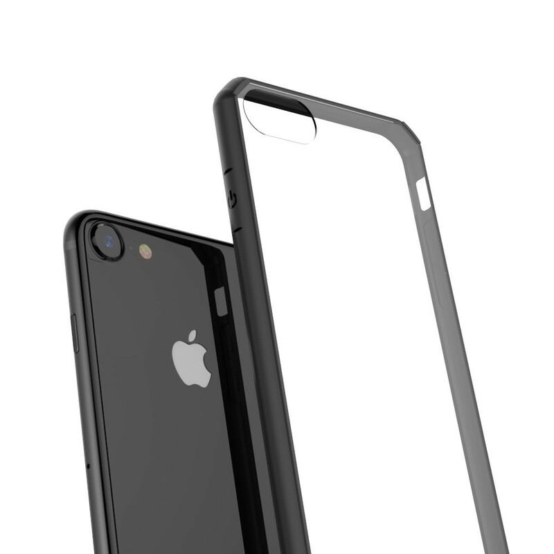 Tok iPhone SE 3 / SE 2 / 8 / 7 Átlátszó Színes Élek