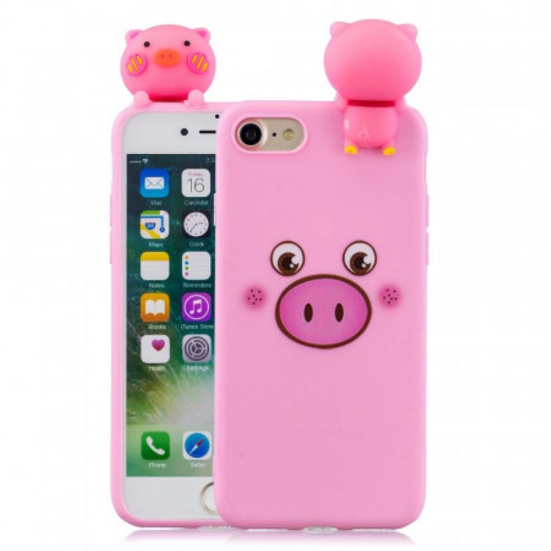 Tok iPhone SE 3 / SE 2 / 8 / 7 Fun Pig