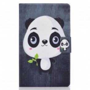 Fliptok / Bőrtok Samsung Galaxy Tab A7 (2020) Baba Panda