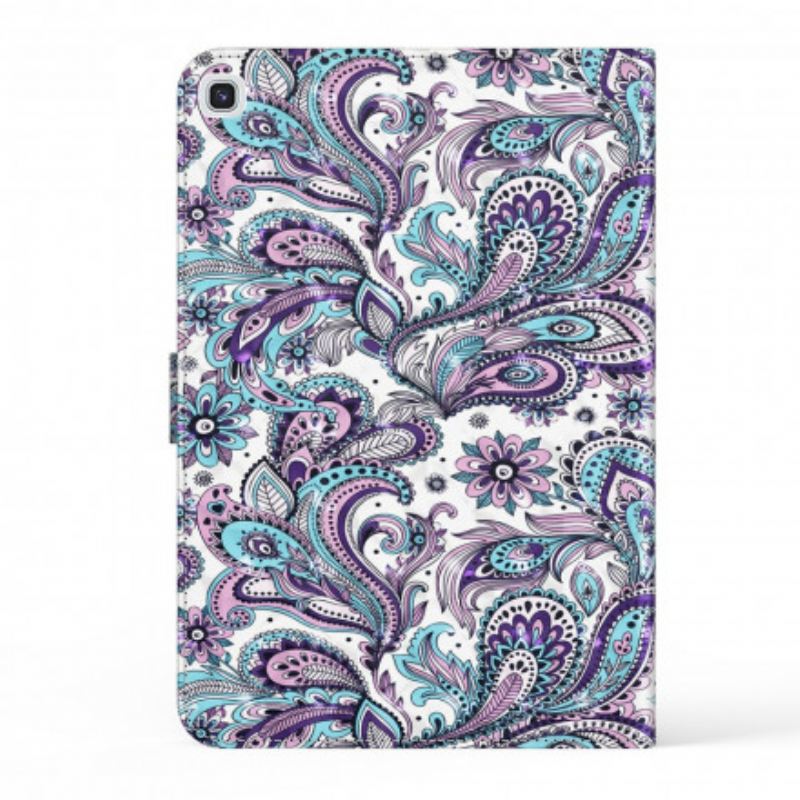 Fliptok / Bőrtok Samsung Galaxy Tab A7 (2020) Paisley