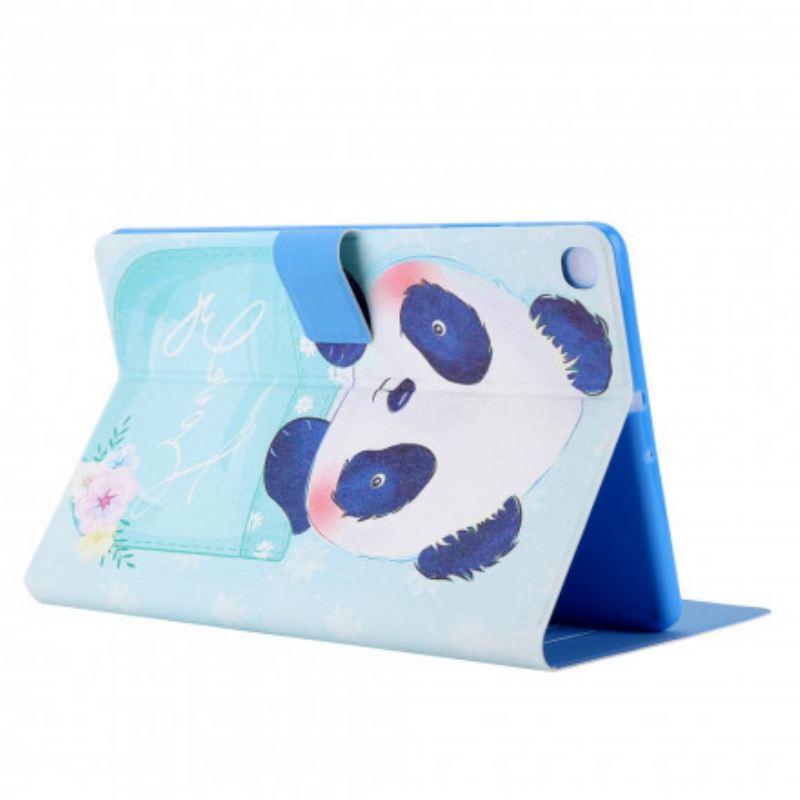 Fliptok Samsung Galaxy Tab A7 (2020) Aranyos Panda