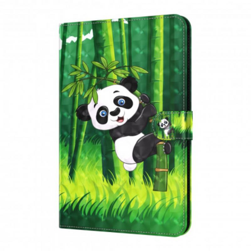 Fliptok Samsung Galaxy Tab A7 (2020) Light Spot Panda