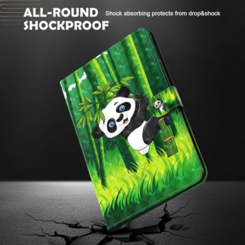 Fliptok Samsung Galaxy Tab A7 (2020) Light Spot Panda