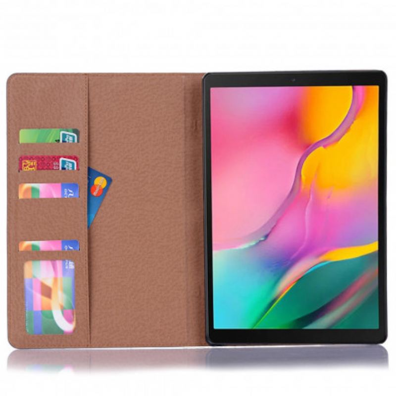 Fliptok Samsung Galaxy Tab A7 (2020) Műbőr Vintage Szegecsek