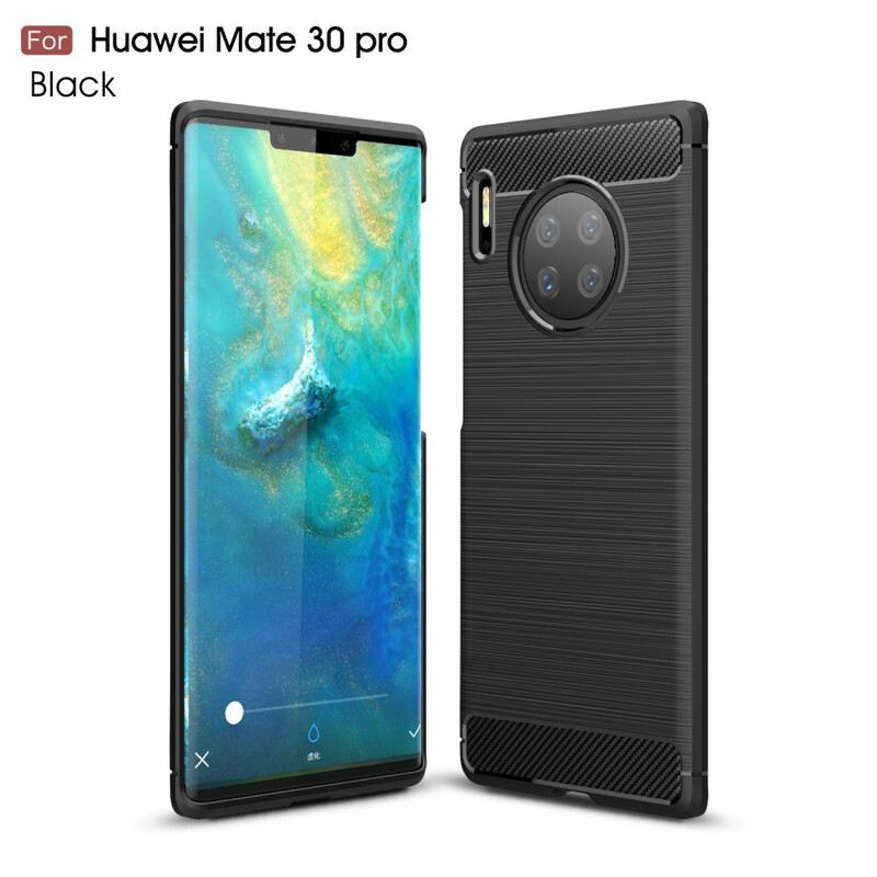 Tok Huawei Mate 30 Pro Csiszolt Szénszálas