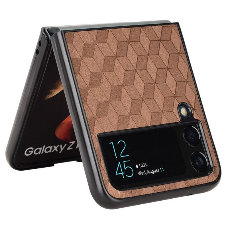 Fliptok Samsung Galaxy Z Flip 4 Bőrtok 3d Hatás