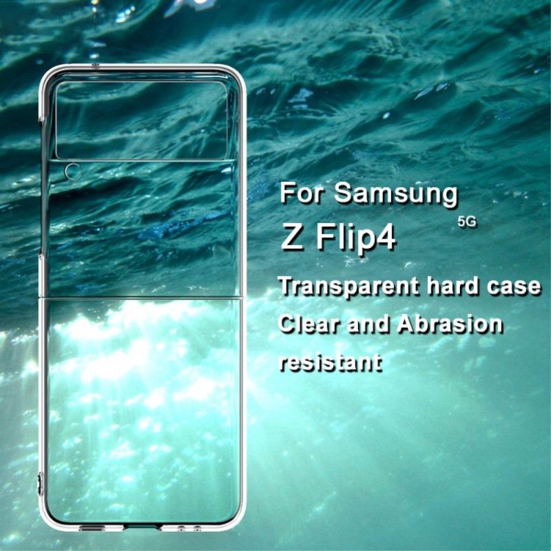 Fliptok Samsung Galaxy Z Flip 4 Bőrtok Imak Átlátszó