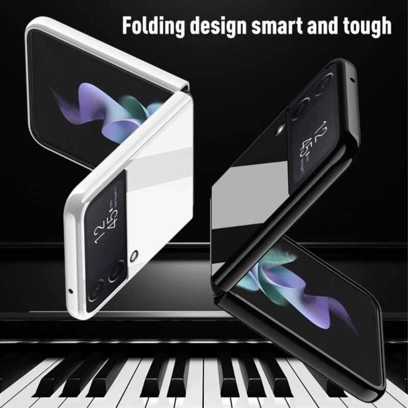 Fliptok Samsung Galaxy Z Flip 4 Bőrtok Tükör