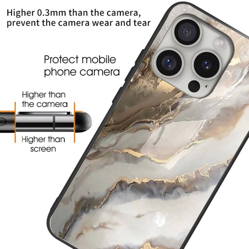 Tok iPhone 16 Pro Max Alkémiai Márvány Edzett Üveg