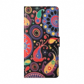 Fliptok / Bőrtok Xiaomi Redmi Note 10 5G Galaxy Design