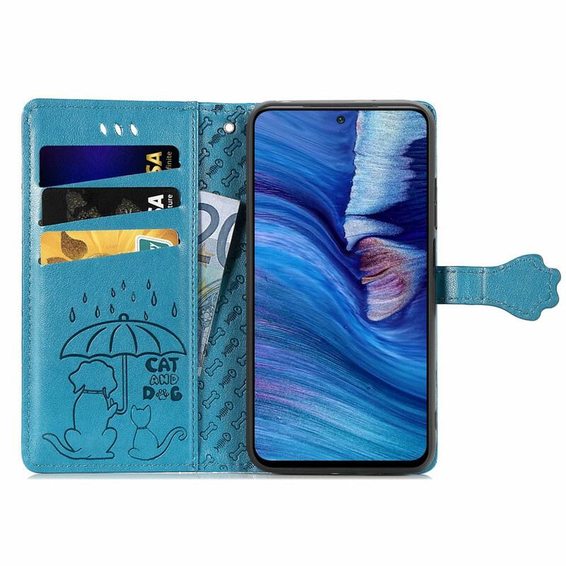 Fliptok Xiaomi Redmi Note 10 5G Animált Állatok