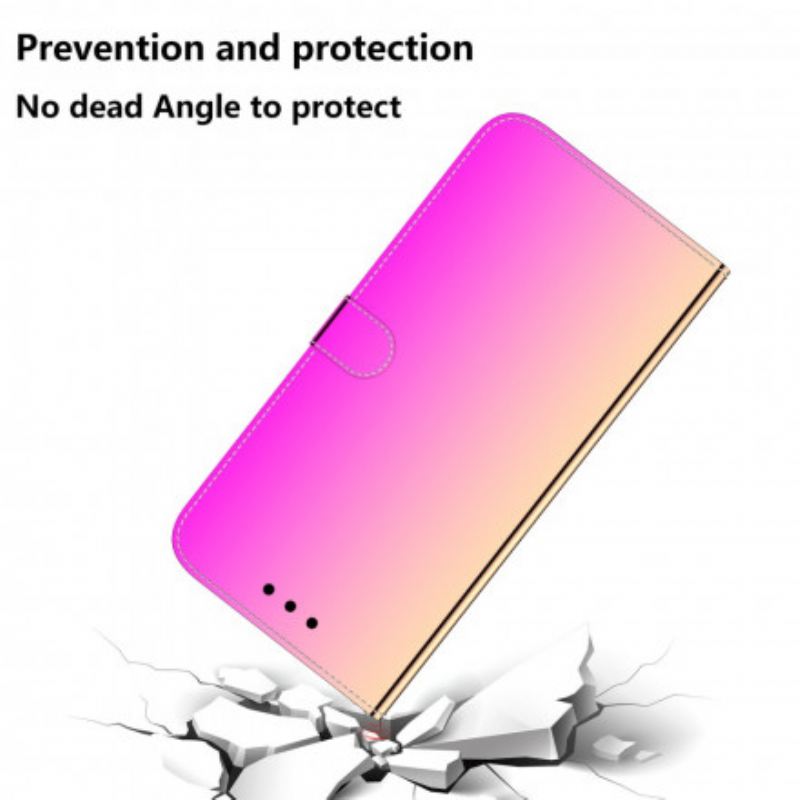 Fliptok / Bőrtok Huawei P40 Pro Műbőr Tükörborítás