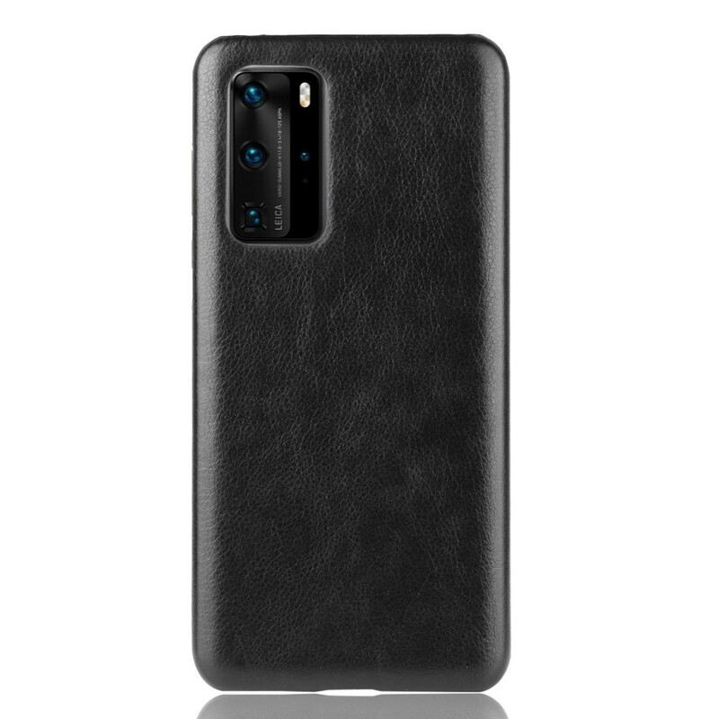 Tok Huawei P40 Pro Litchi Performance Leather Effect