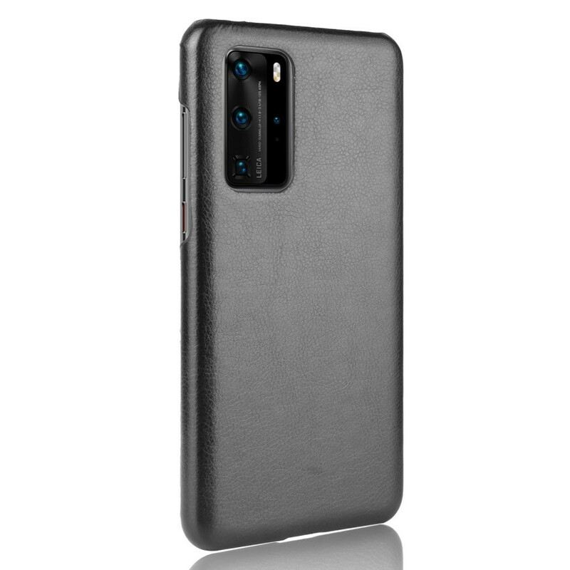 Tok Huawei P40 Pro Litchi Performance Leather Effect