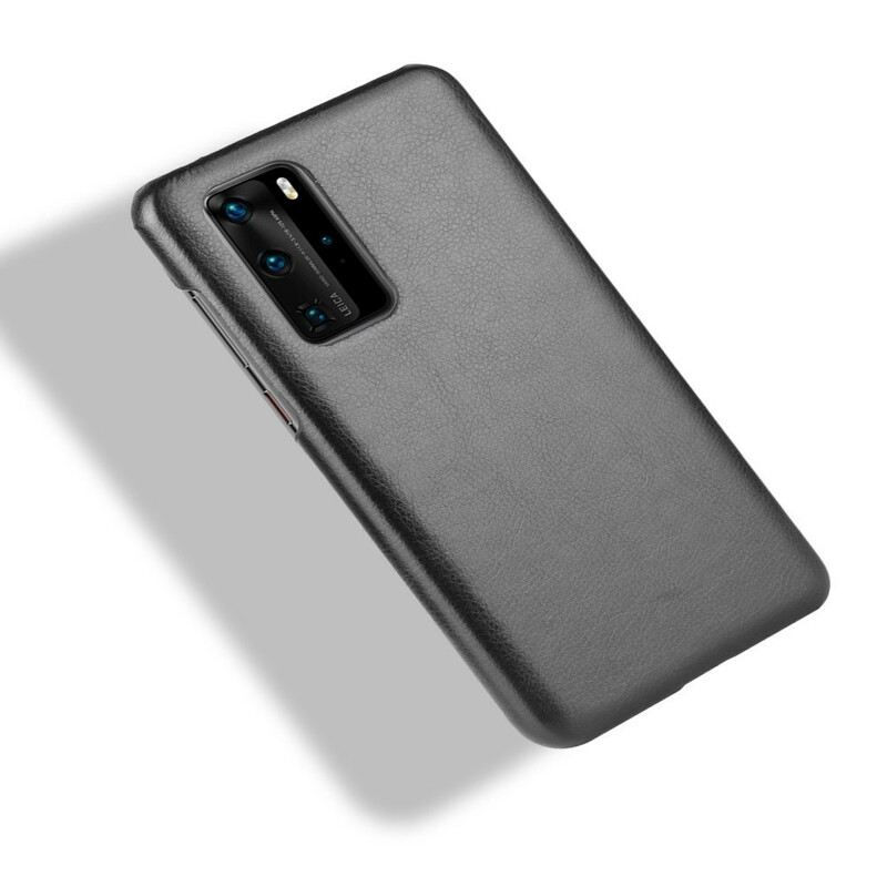 Tok Huawei P40 Pro Litchi Performance Leather Effect