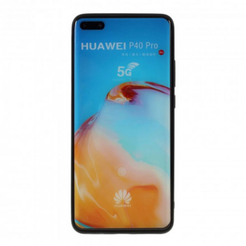 Tok Huawei P40 Pro Stílusú Bőr X-level