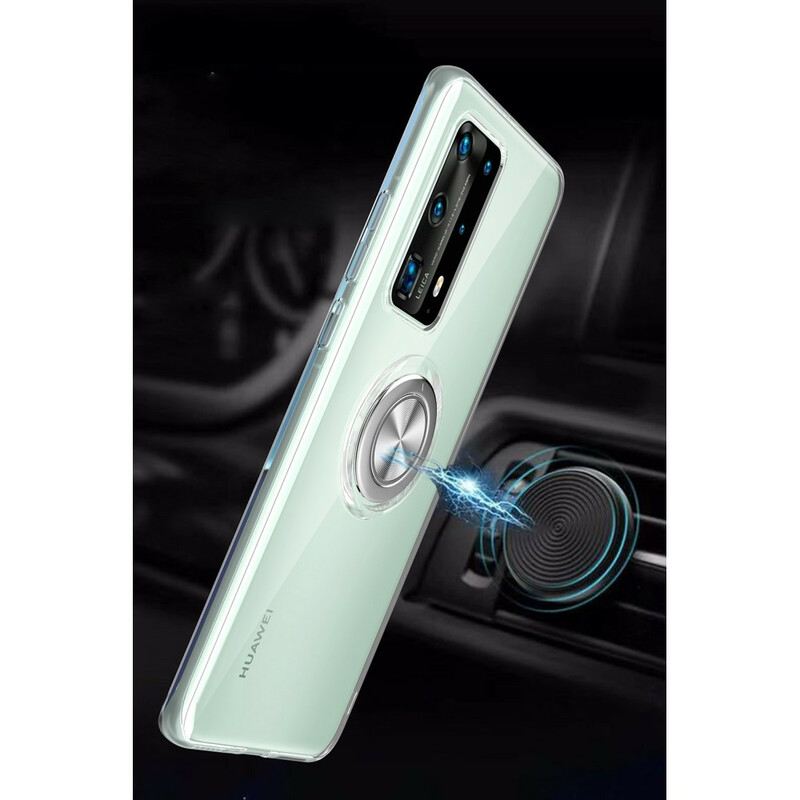 Tok Huawei P40 Pro Szilikon Fém Forgó Gyűrű