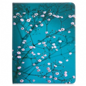 Fliptok / Bőrtok iPad Pro 12.9" (2021) Sakura Tree Print Pattern