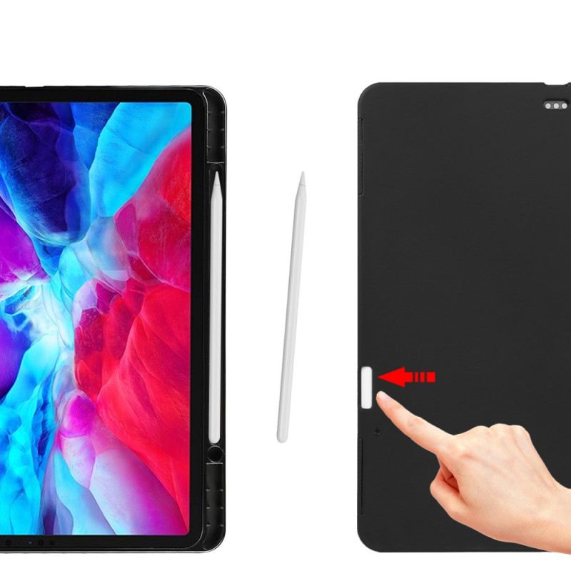 Kinyitható iPad Pro 12.9" (2021) Eredeti Litchi Bőr