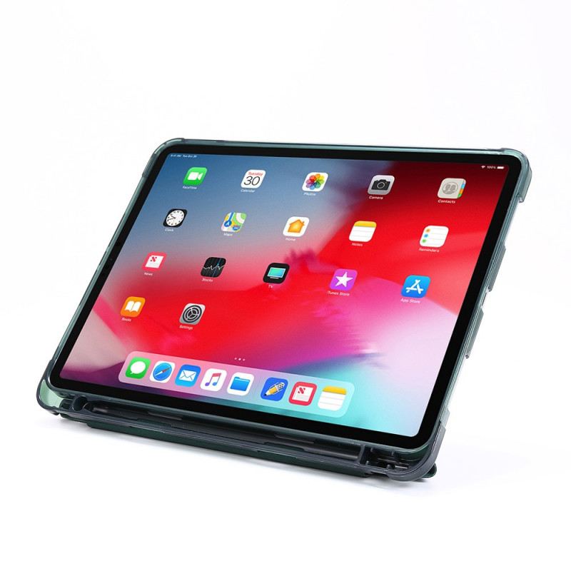 Tok iPad Pro 12.9" (2021) Bőr Hatású Összecsukható Huzat