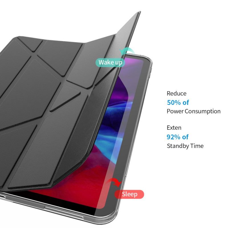 Tok iPad Pro 12.9" (2021) Egyszerű Origami Design