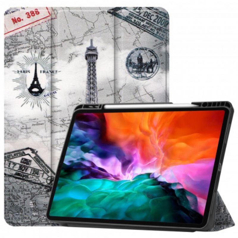 Tok iPad Pro 12.9" (2021) Eiffel-torony Tolltartó