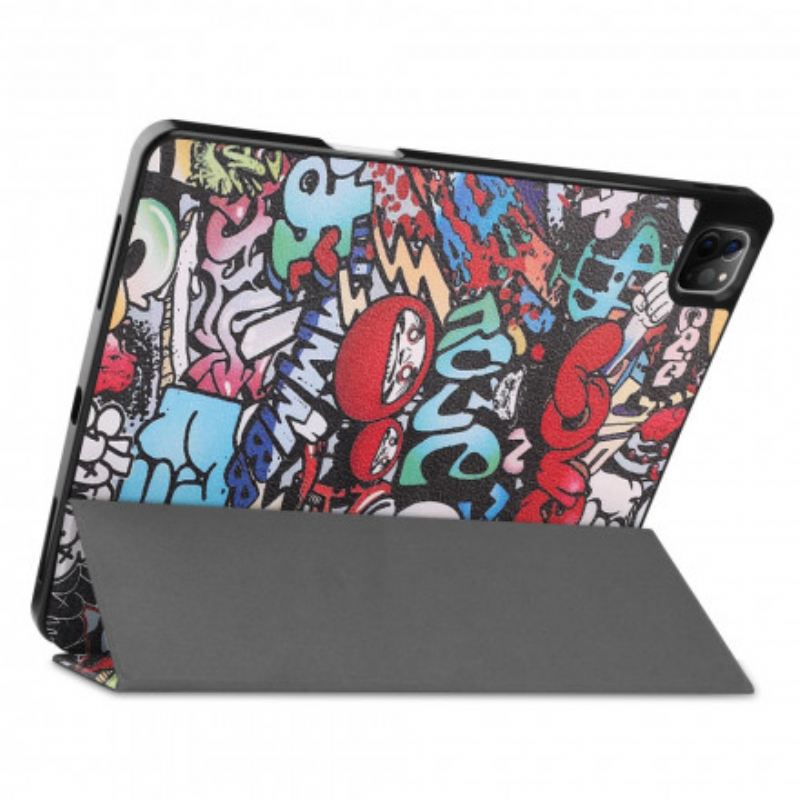 Tok iPad Pro 12.9" (2021) Graffiti Tolltartó