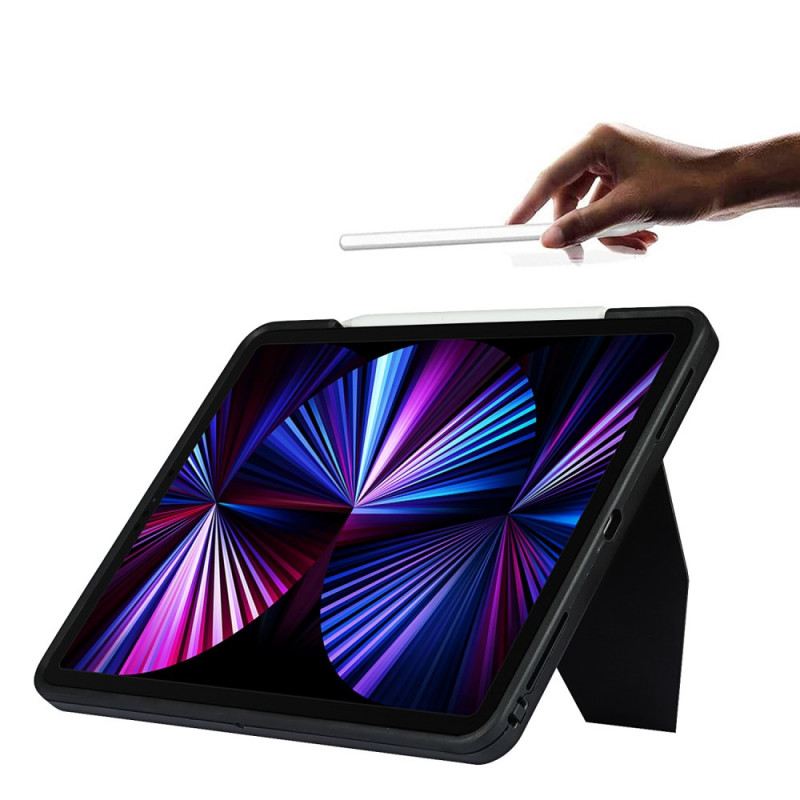 Tok iPad Pro 12.9" (2021) Műbőr Kihangosító Támogatás