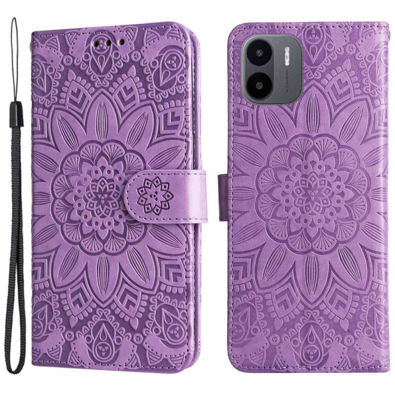 Fliptok / Bőrtok Xiaomi Redmi A1 Mandala Minta