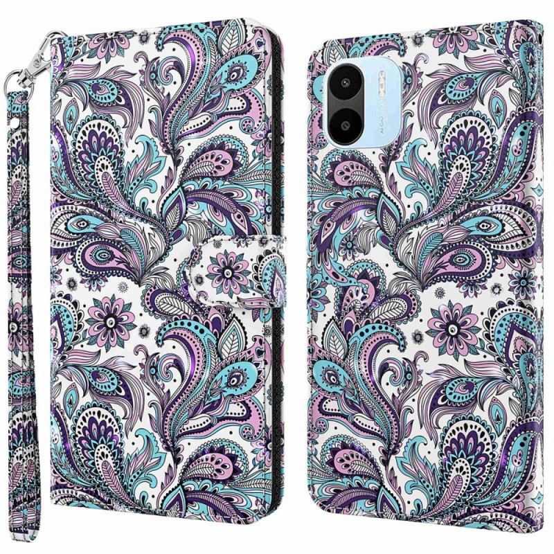 Fliptok / Bőrtok Xiaomi Redmi A1 Paisley