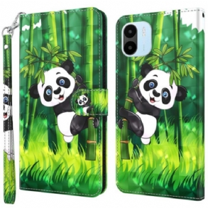 Fliptok / Bőrtok Xiaomi Redmi A1 Panda És Bambusz