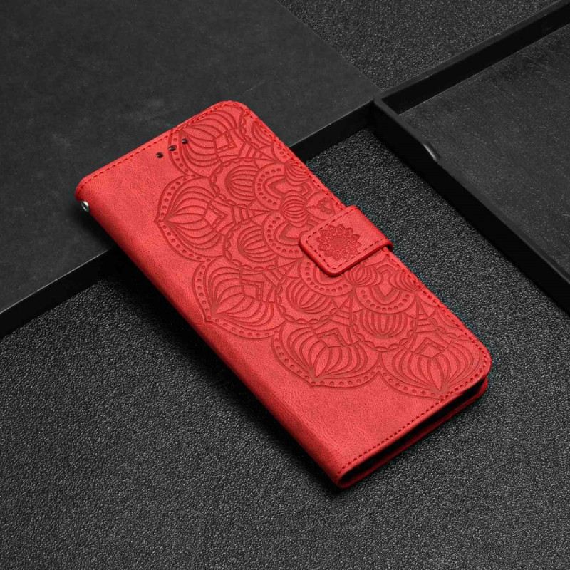 Fliptok / Bőrtok Xiaomi Redmi A1 szíjjal Pántos Mandala