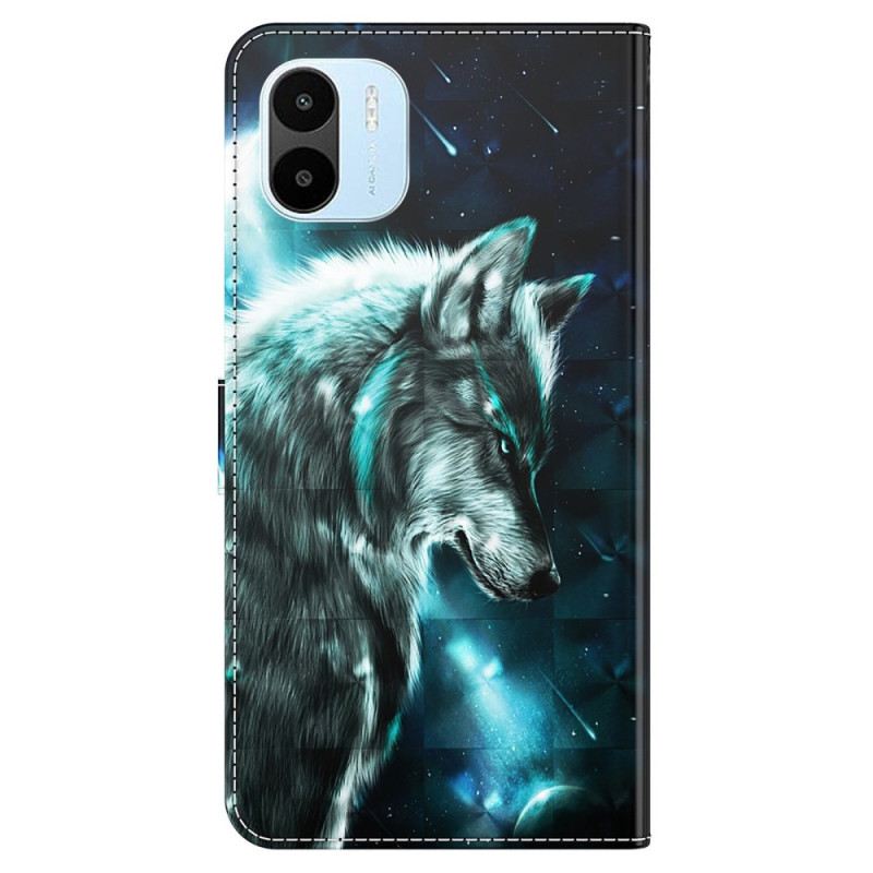 Fliptok Xiaomi Redmi A1 Majestic Wolf