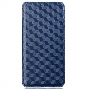 Fliptok Oppo A94 5G Bőrtok Műbőrben